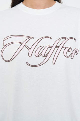 RELAX TEE 220/WITH THE FLOW CHALK