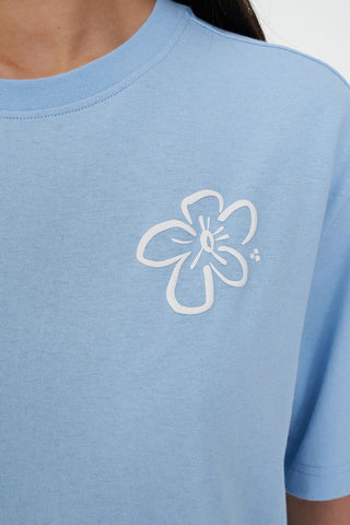 RELAX TEE 220/FLEUR BAY BLUE