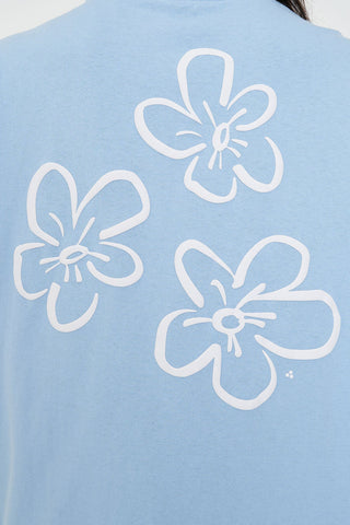 RELAX TEE 220/FLEUR BAY BLUE