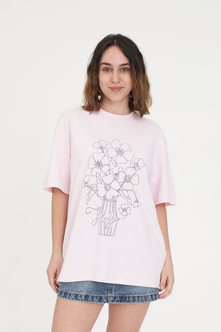 RELAX TEE 220/FLORENTINE PRETTY PINK