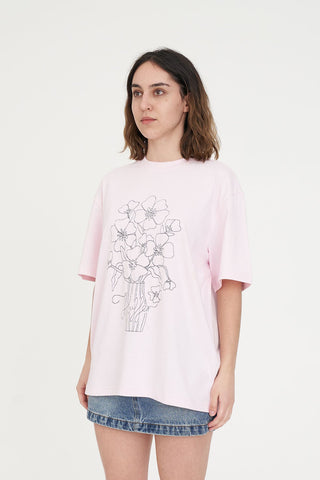 RELAX TEE 220/FLORENTINE PRETTY PINK