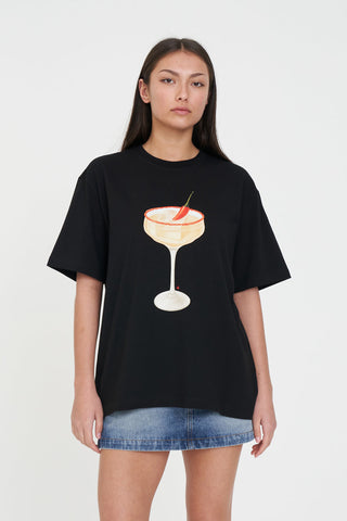RELAX TEE 220/SPICY TIME BLACK