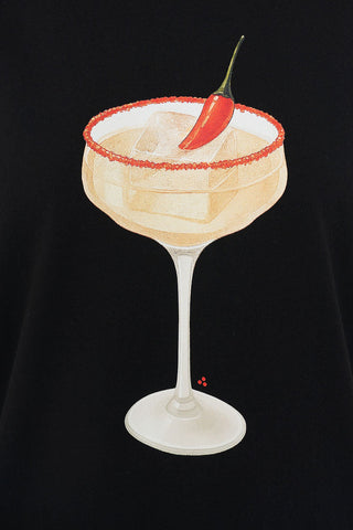 RELAX TEE 220/SPICY TIME BLACK