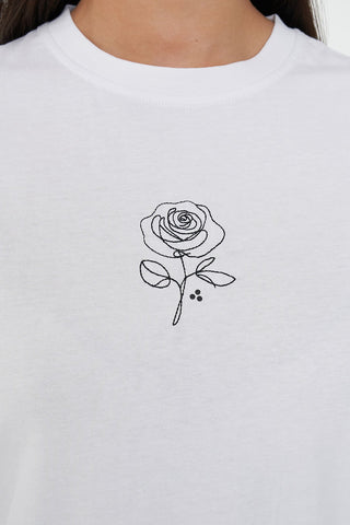 CLASSIC PERFECT TEE/DARLING WHITE
