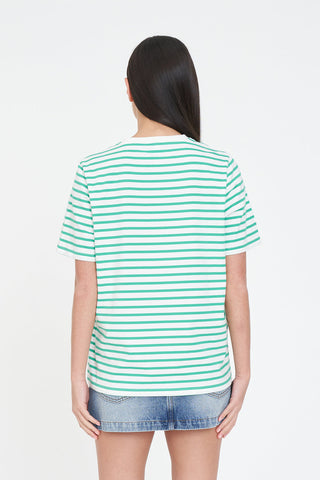 OUI OUI CLASSIC TEE CHALK/MEADOW