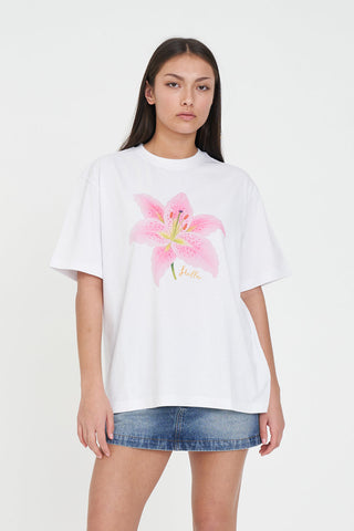 RELAX TEE 220/TROPICANA WHITE