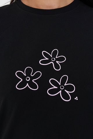CLASSIC TEE 170/NU BOMBE BLACK