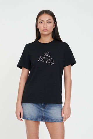 CLASSIC TEE 170/NU BOMBE BLACK