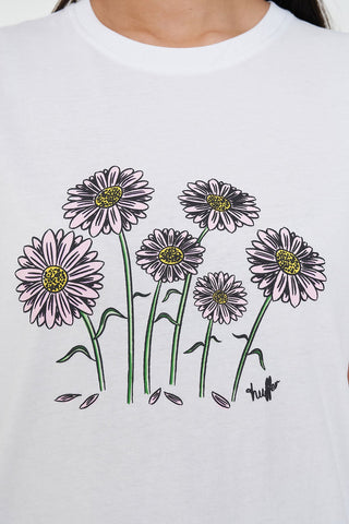 CLASSIC TEE 170/GERBERA WHITE