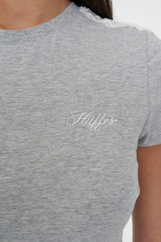 CHERIE MINI TEE 185 GREY MARLE