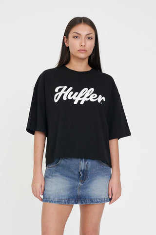 BOXY TEE 220/WANDER BLACK