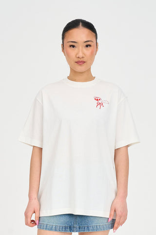 RELAX TEE 220/WEEKEND PLANS CHALK