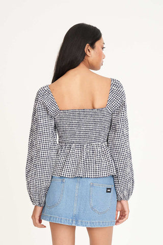 CATALINA LOVER TOP NAVY/CHALK