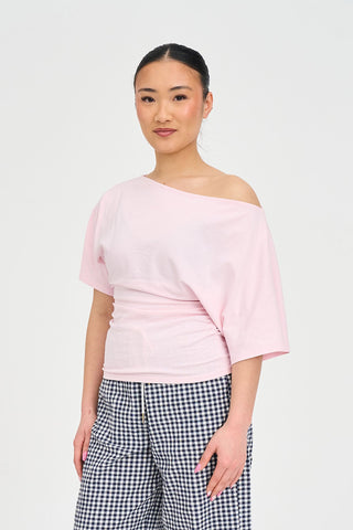 MISSY JERSEY TOP PRETTY PINK