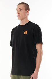 MENS SUP TEE/CONTAINED BLACK